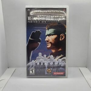 Metal Gear Solid: Portable Ops Plus (Sony PSP, 2007) New Sealed